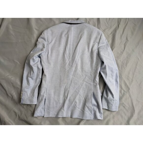 J.Crew Blazer Blue Ludlow Wool Silk Linen Blend Sportcoat Mens Size 36S - Picture 8 of 12